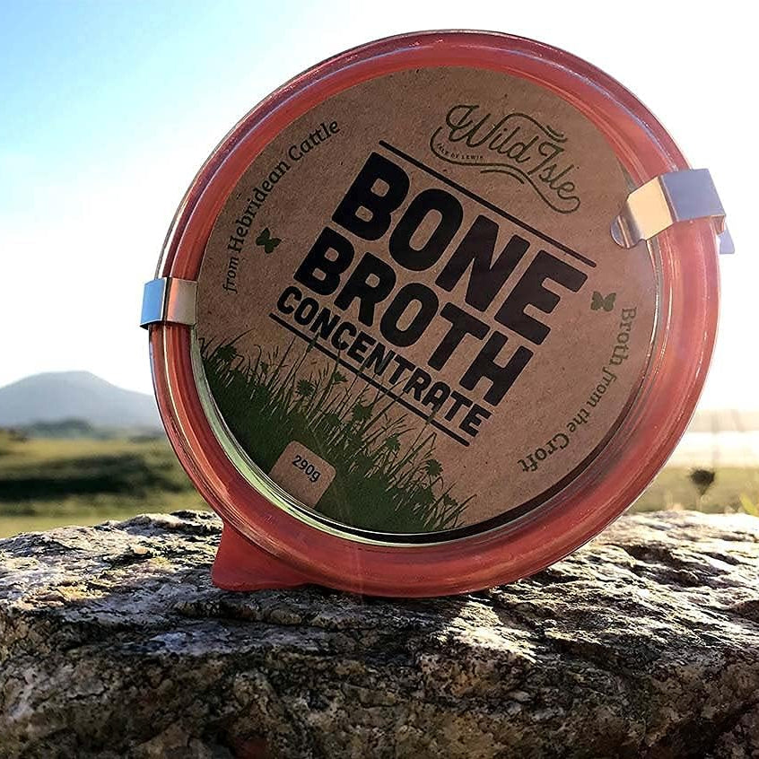 Broth from the Croft | Bone Broth Concentrate 290g | Rich in Protein & Collagen | From Hebridean Cattle