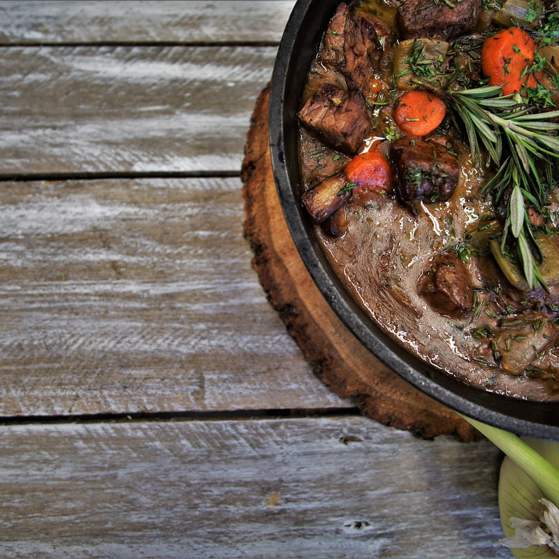 Slow-cooked broth